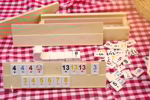 Jocuri Rummy din Lemn